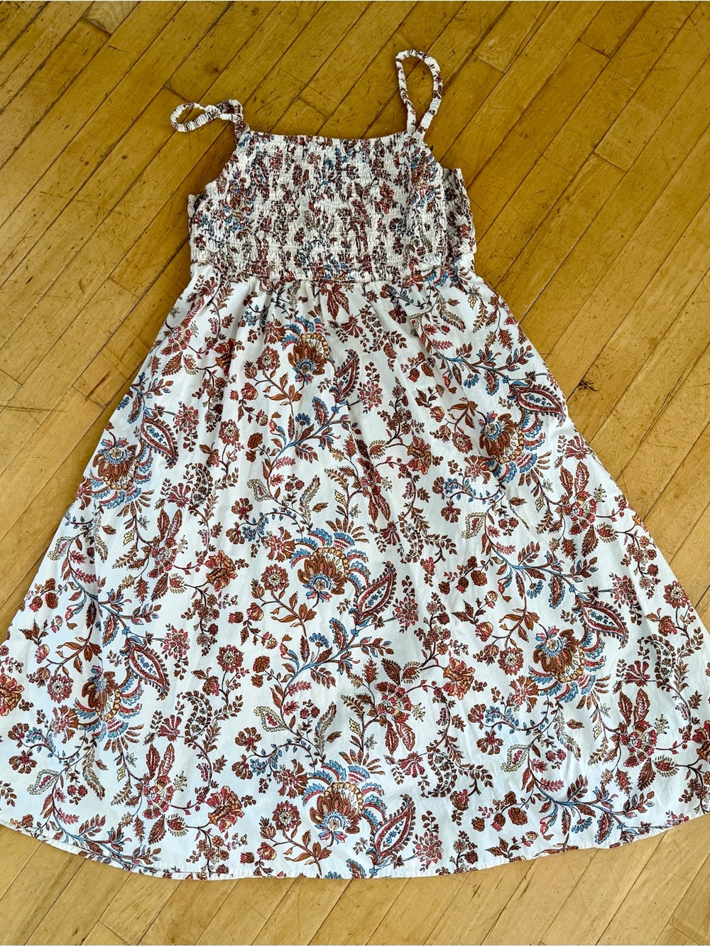 Old Navy Floral Smocked Bodice Sundress